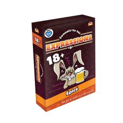 // JEU CONNAIS-TU TES EXPRESSIONS?  18 ANS + ÉPICÉ